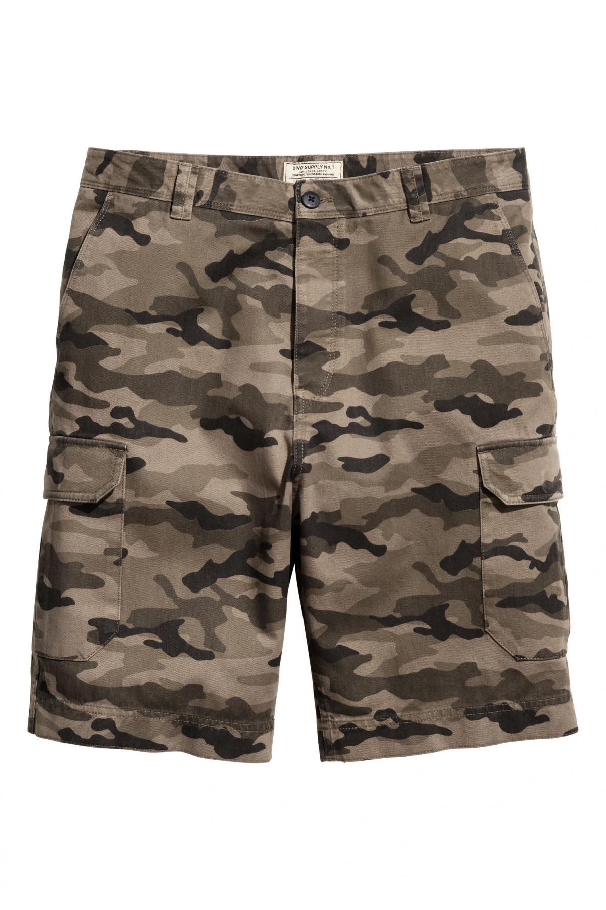 h&m camo cargo pants